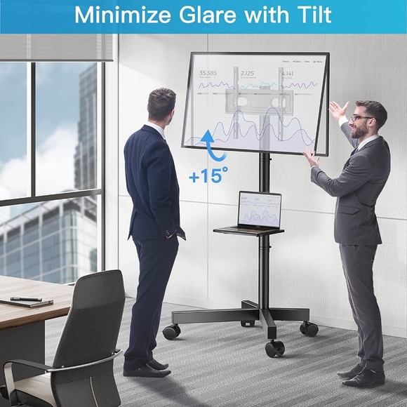 TV Cart For 23" To 60" TVs - Picture 3 of 14